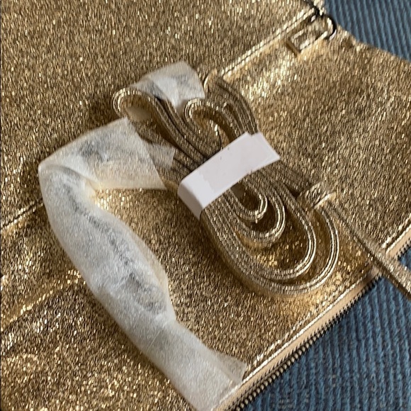 Sole Society Gold Evening Clutch - Picture 6 of 7